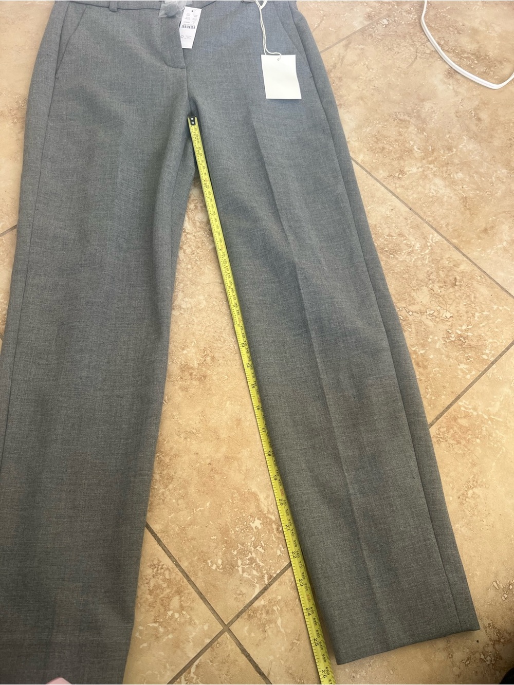 J. Crew Classic Gray Tailored Dress Pants - Picture 6 of 7